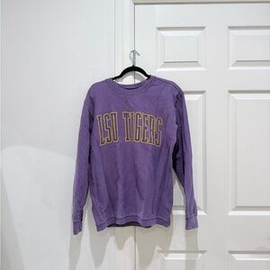 Purple LSU Tigers Sweatshirt